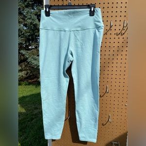 Alo yoga 7/8 teal Blue leggings sz xl great condition